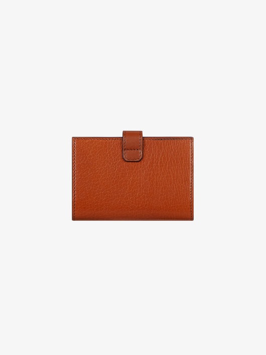 GV3 CARD HOLDER IN GRAINED LEATHER - 8