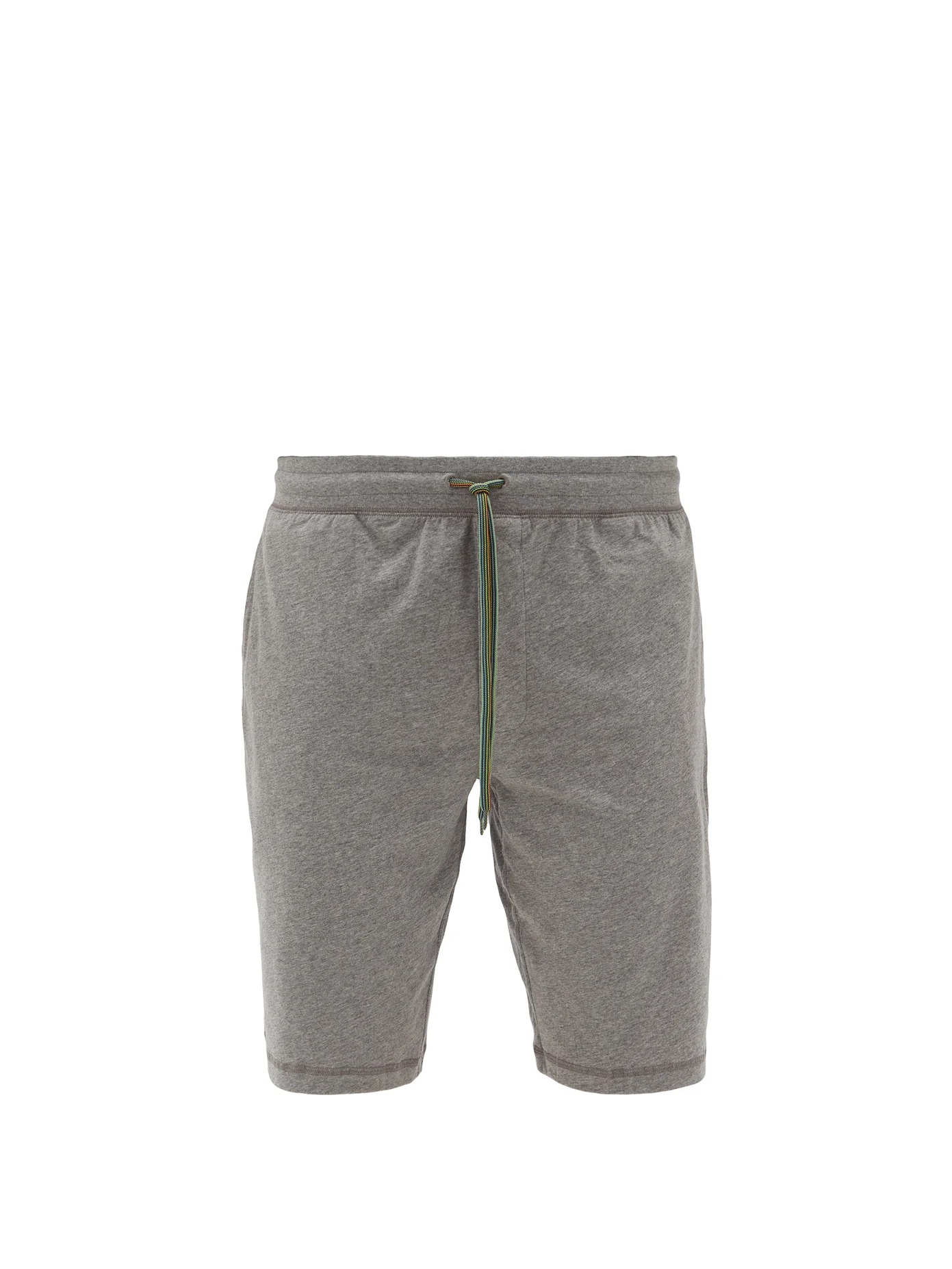 Cotton-jersey pyjama shorts - 1