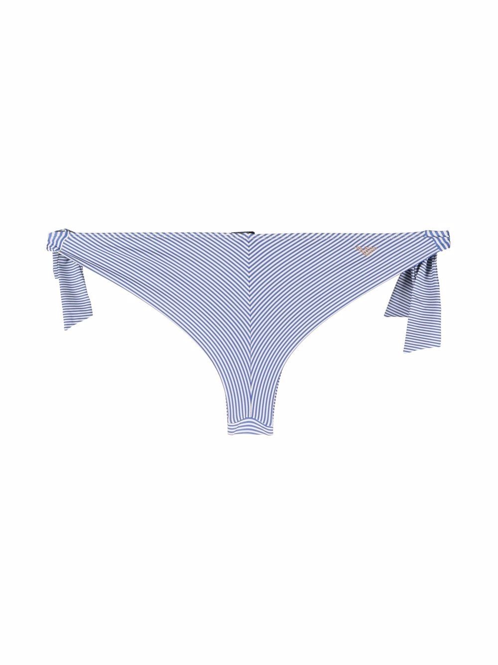 stripe-print bikini bottoms - 2