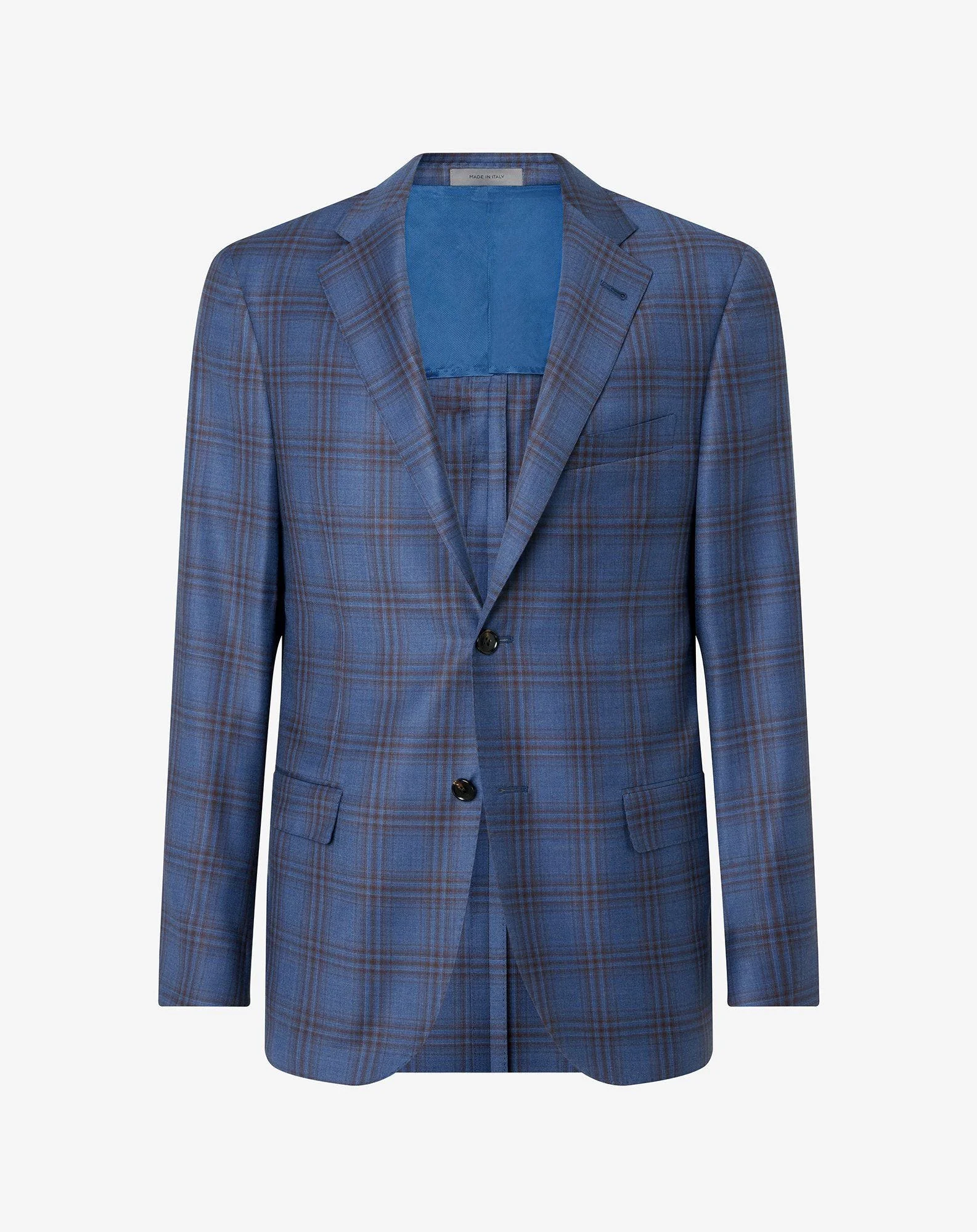 Blue pure wool jacket - 1
