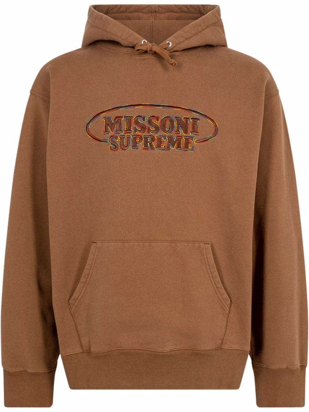 x Missoni logo-embroidered hoodie "FW21" - 1