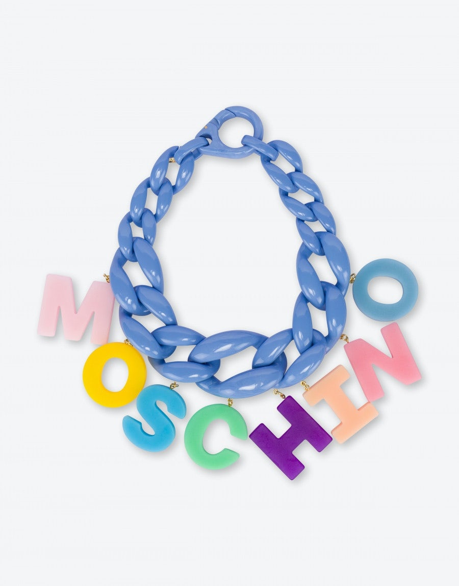MULTICOLOR LETTERS NECKLACE - 1