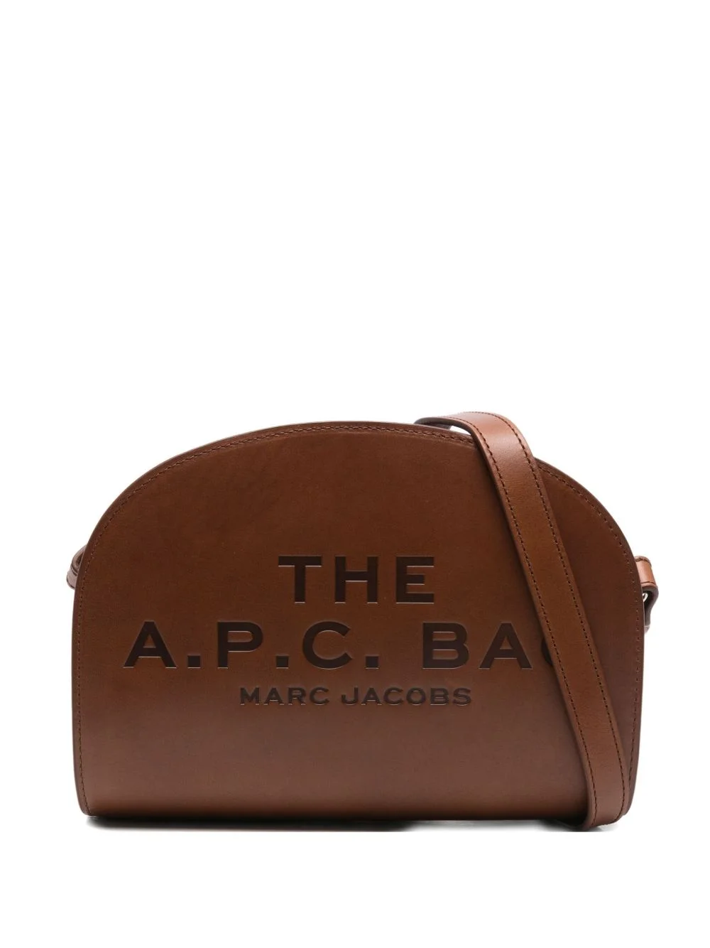 embossed satchel - 1