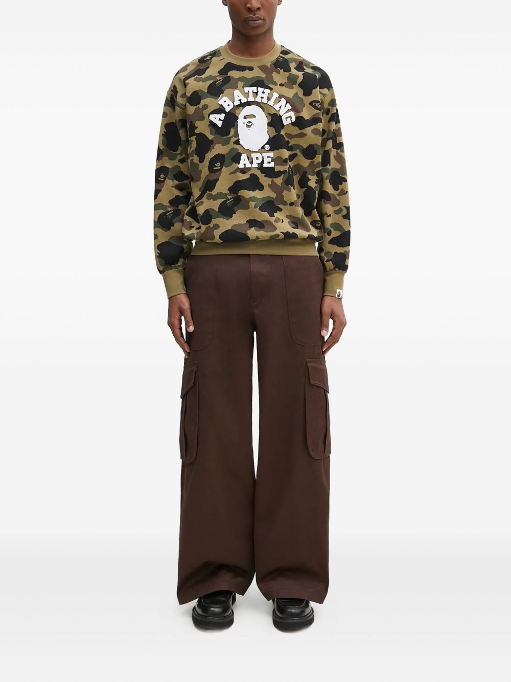 cotton cargo trousers - 2