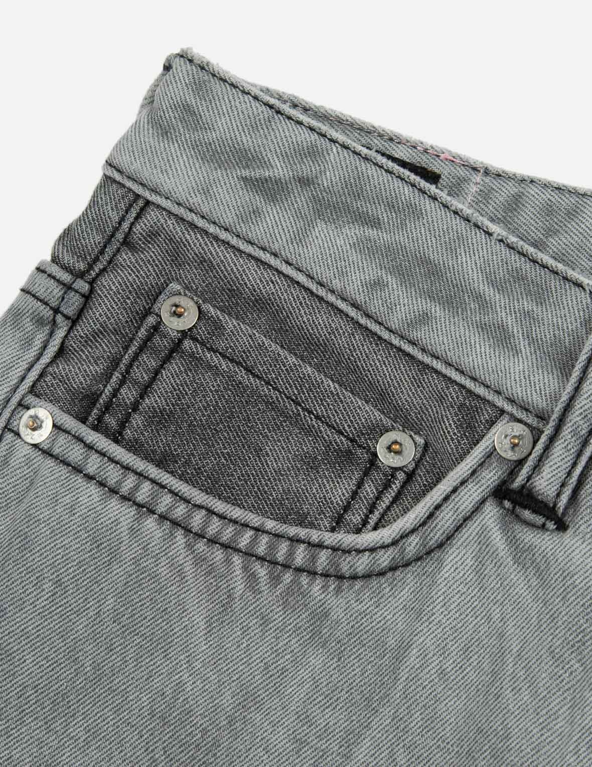 SEAGULL PRINT BOYFRIEND JEANS - 8