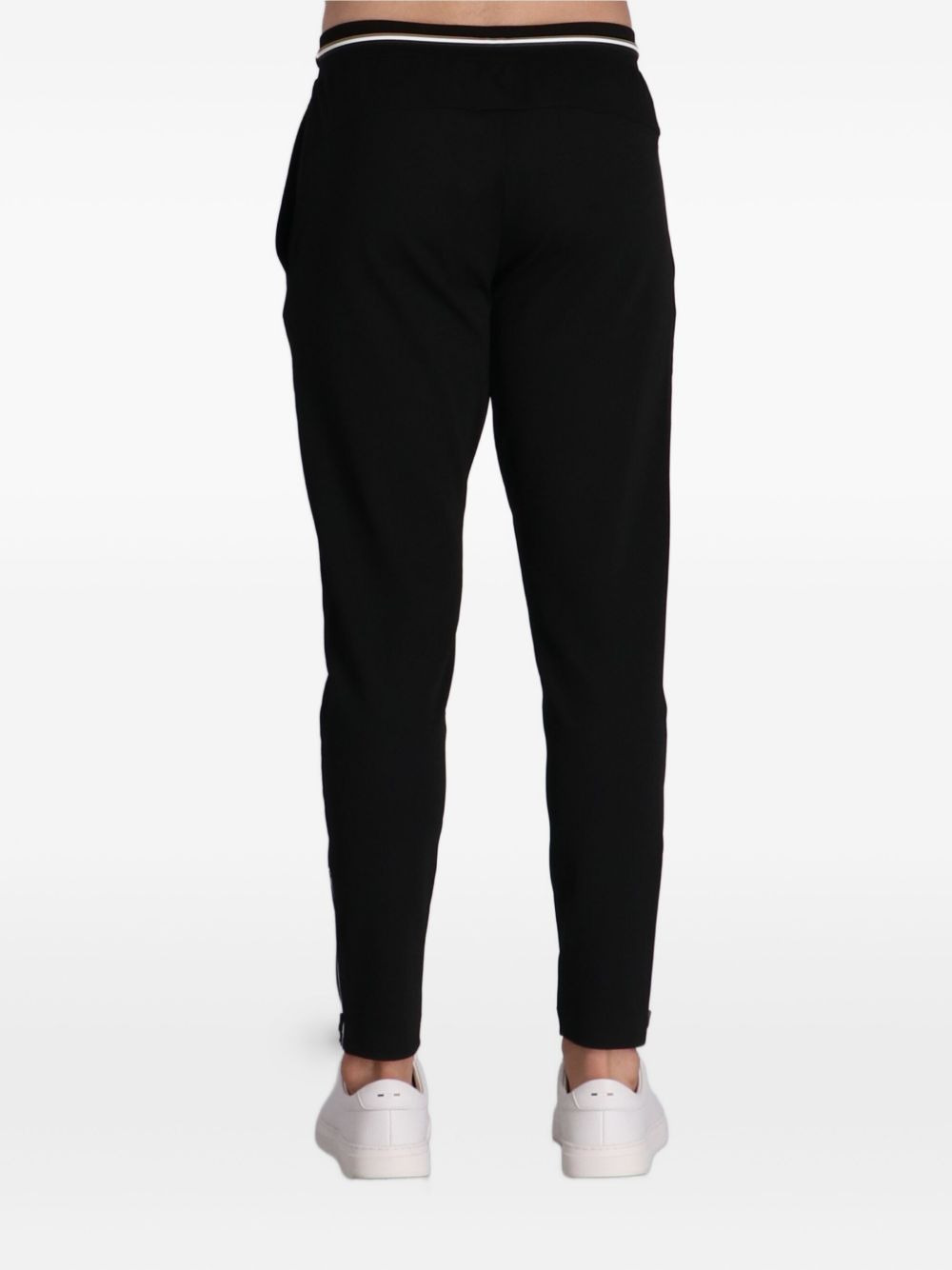 logo-detail zip-cuffed track pants - 3