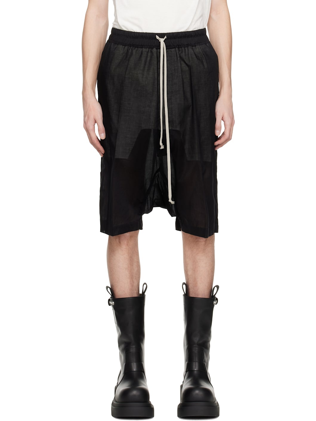 Black Hollywood Rick's Pods Shorts - 1