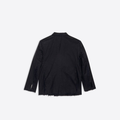 BALENCIAGA Women's Shrunk Jacket in Black outlook