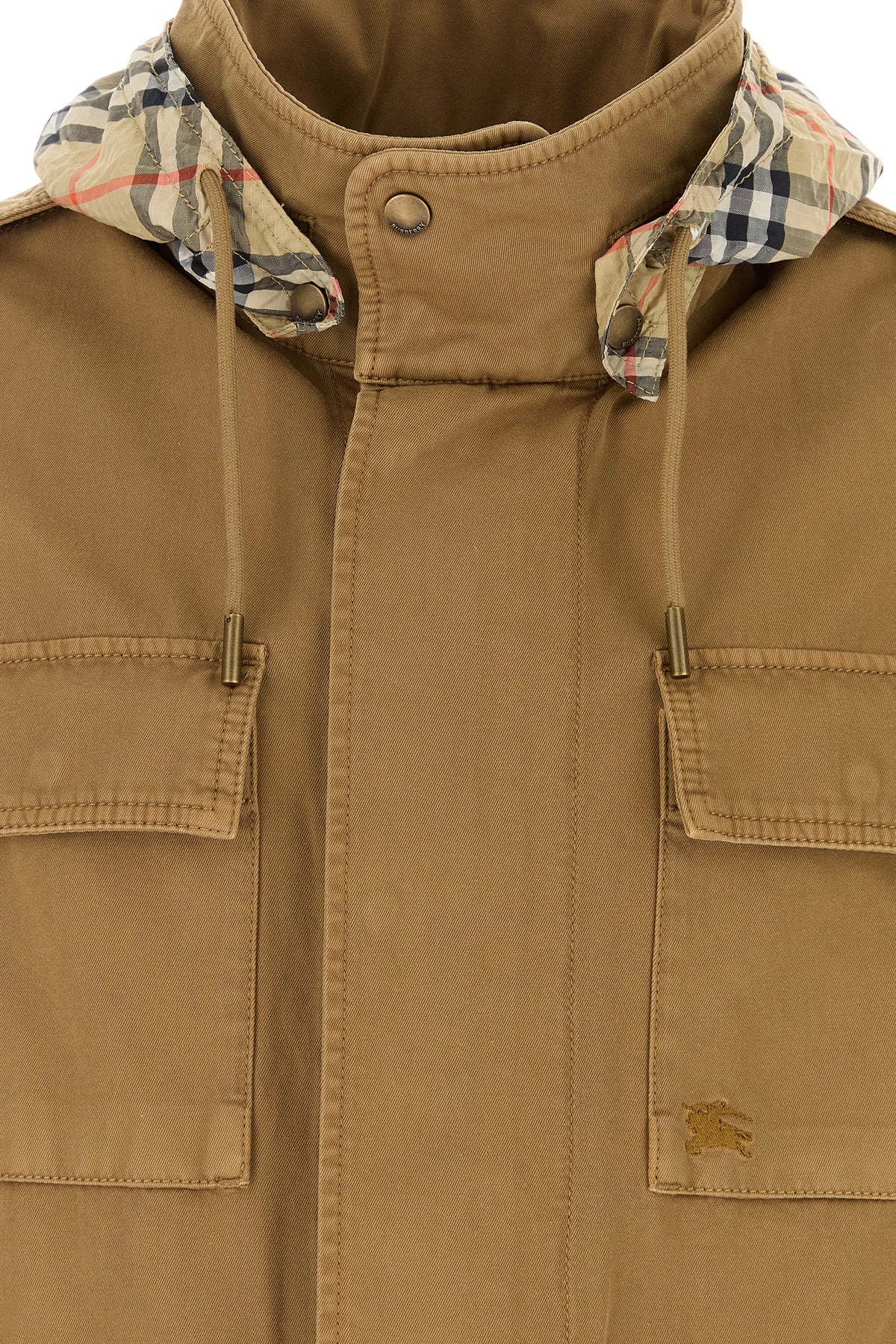 Camel cotton jacket - 5