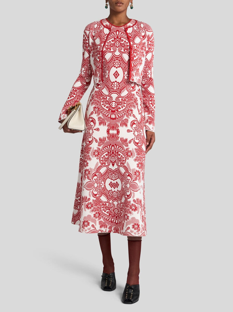 Etro SLEEVELESS DRESS WITH LACE MOTIF outlook