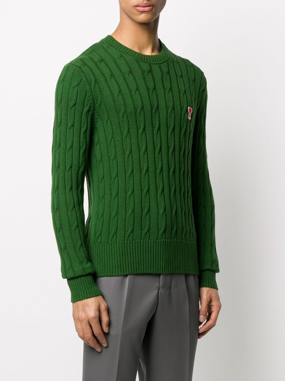 Ami de Couer cable knit jumper - 3