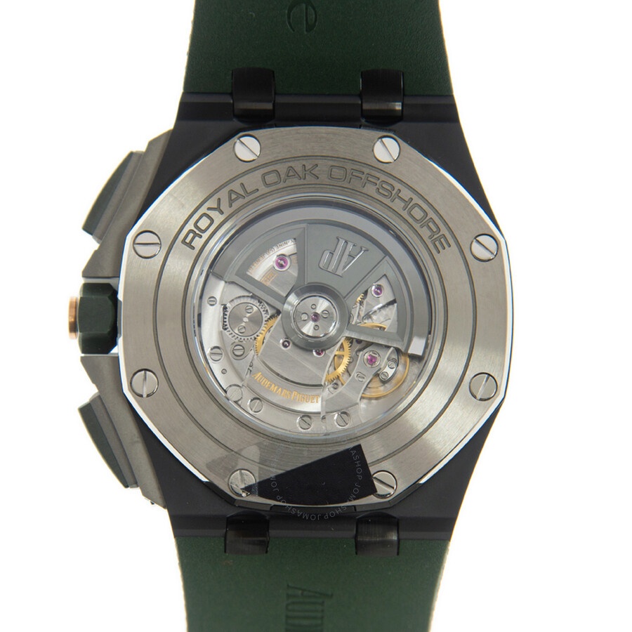 Audemars Piguet Royal Oak Offshore Chronograph Automatic Green Dial Men's Watch 26405CE.OO.A056CA.01 - 3