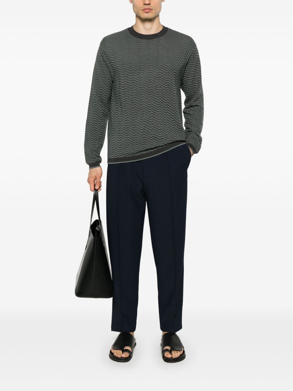 ribbed trousers - 2