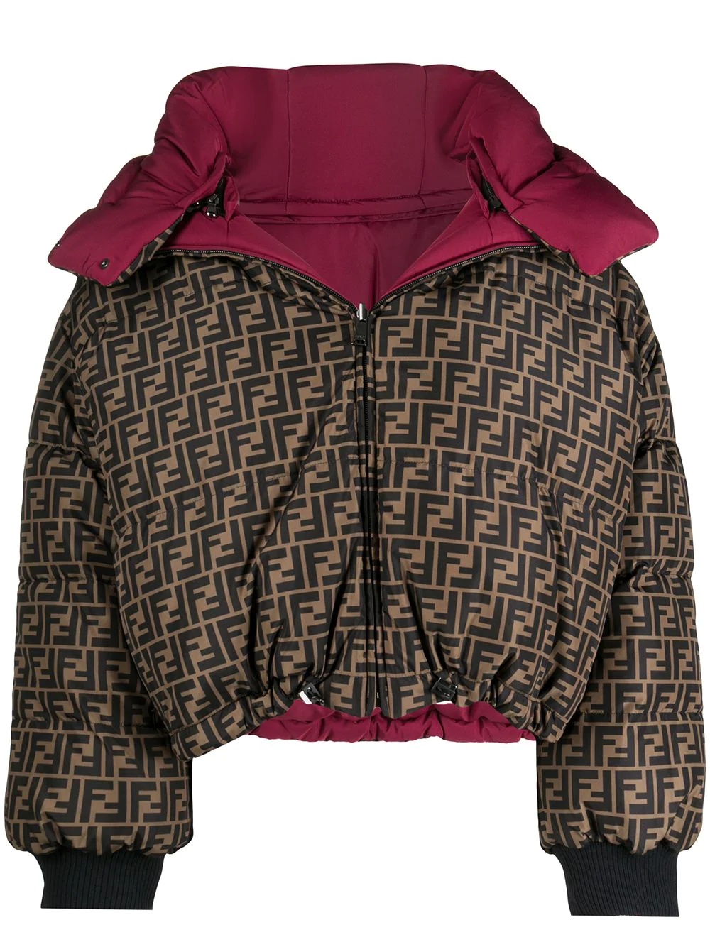 reversible padded jacket - 1