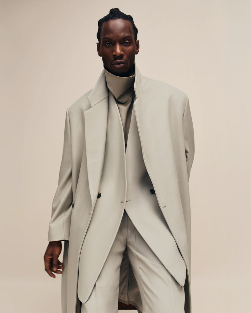 Fear of God Wool Gabardine Double Breasted Overcoat outlook