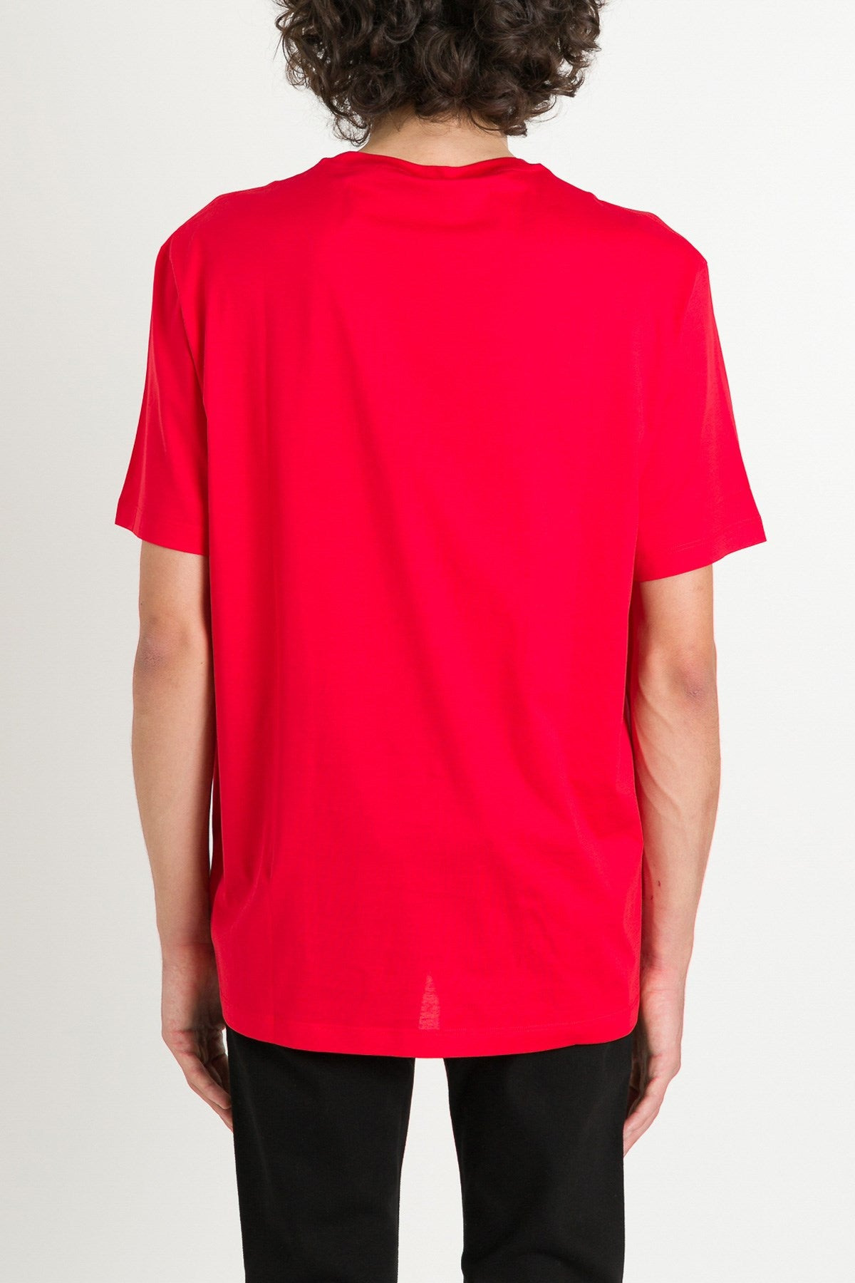 Versace Men Embroidered Logo Tee - 2