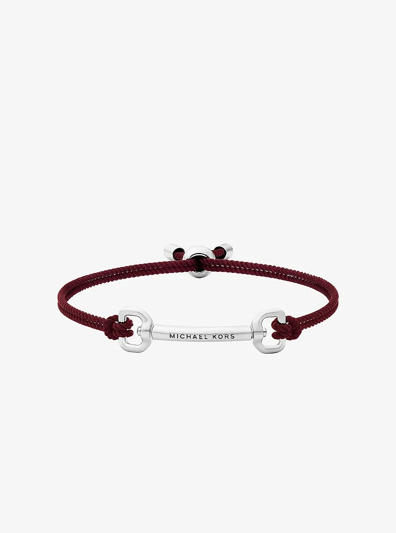 Horsebit Cord Slider Bracelet - 1