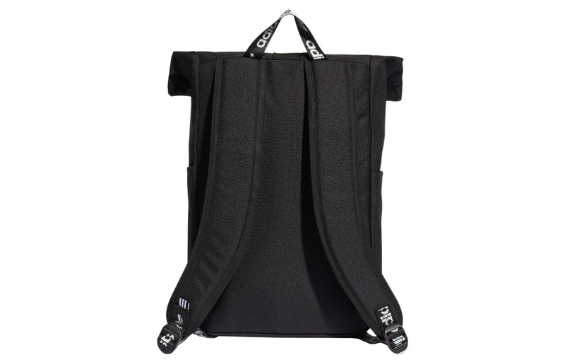 adidas adidas Adicolor Classic Roll-Top Backpack 'Black' HK2629 outlook