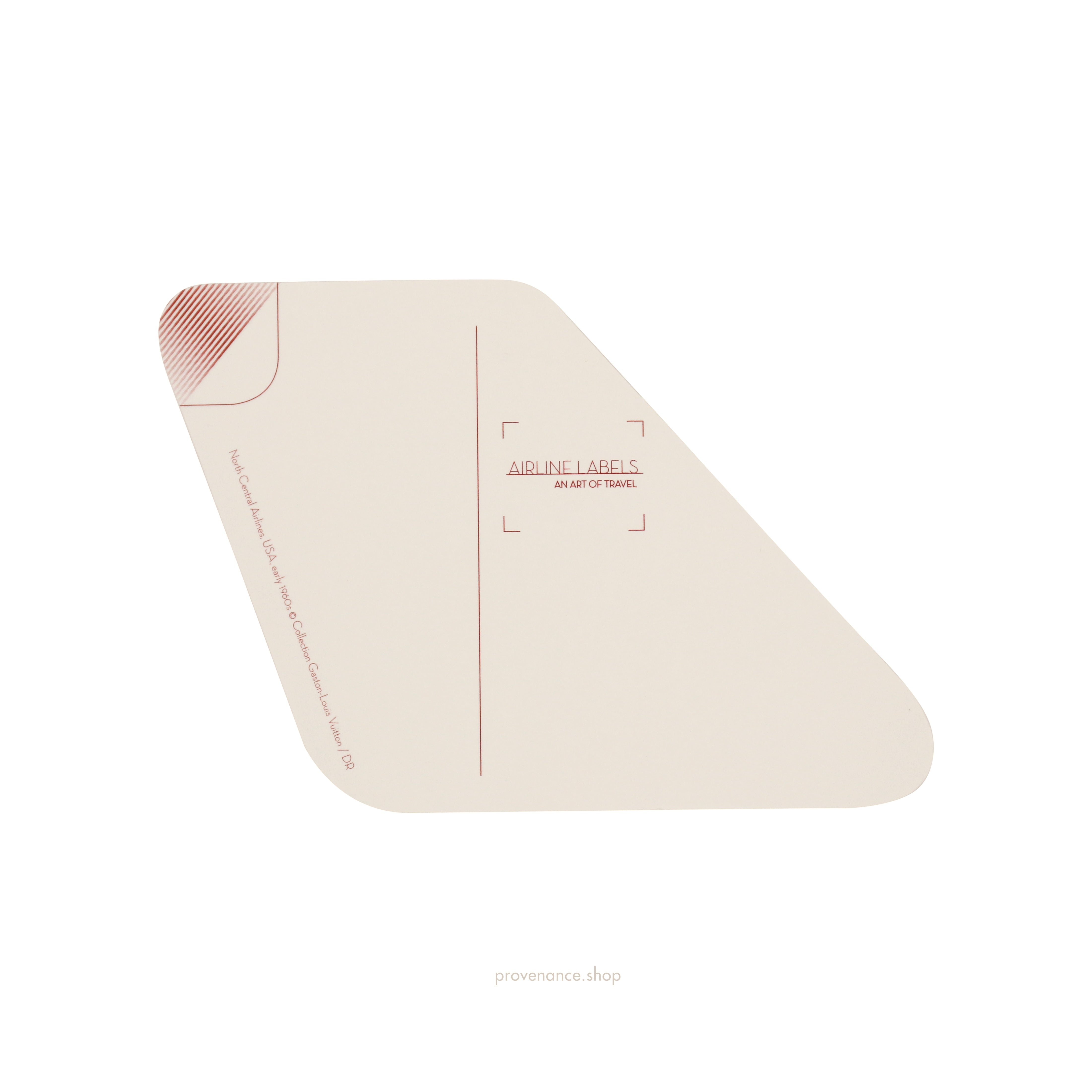 Louis Vuitton Airline Label Postcard - NORTH CENTRAL - 2
