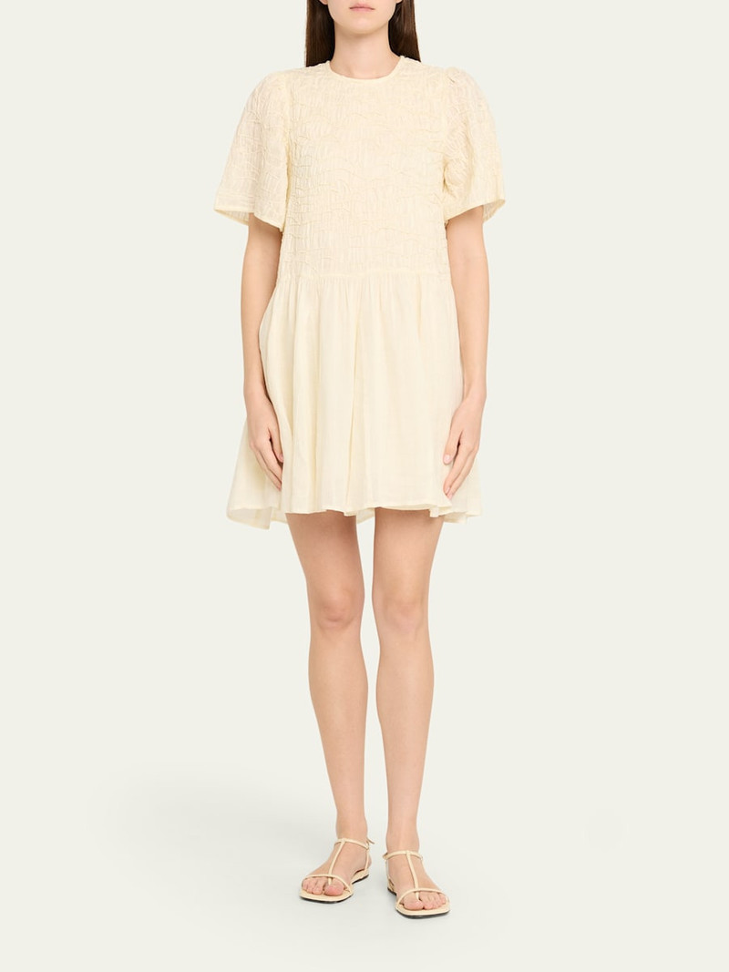 Sea Imogen Smocked Mini Dress outlook