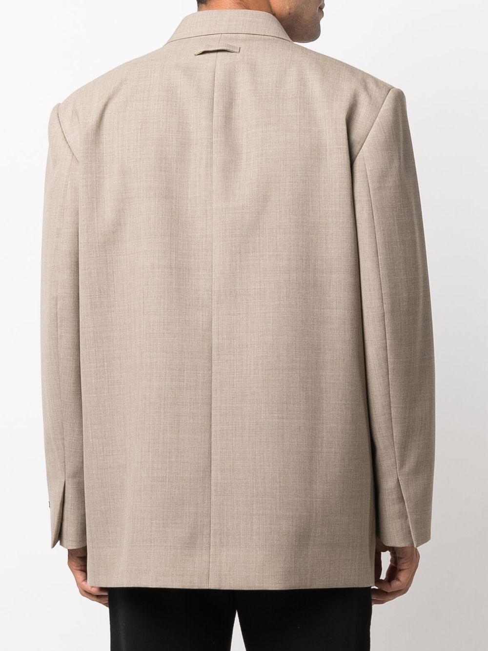 tailored double-breasted blazer - 4