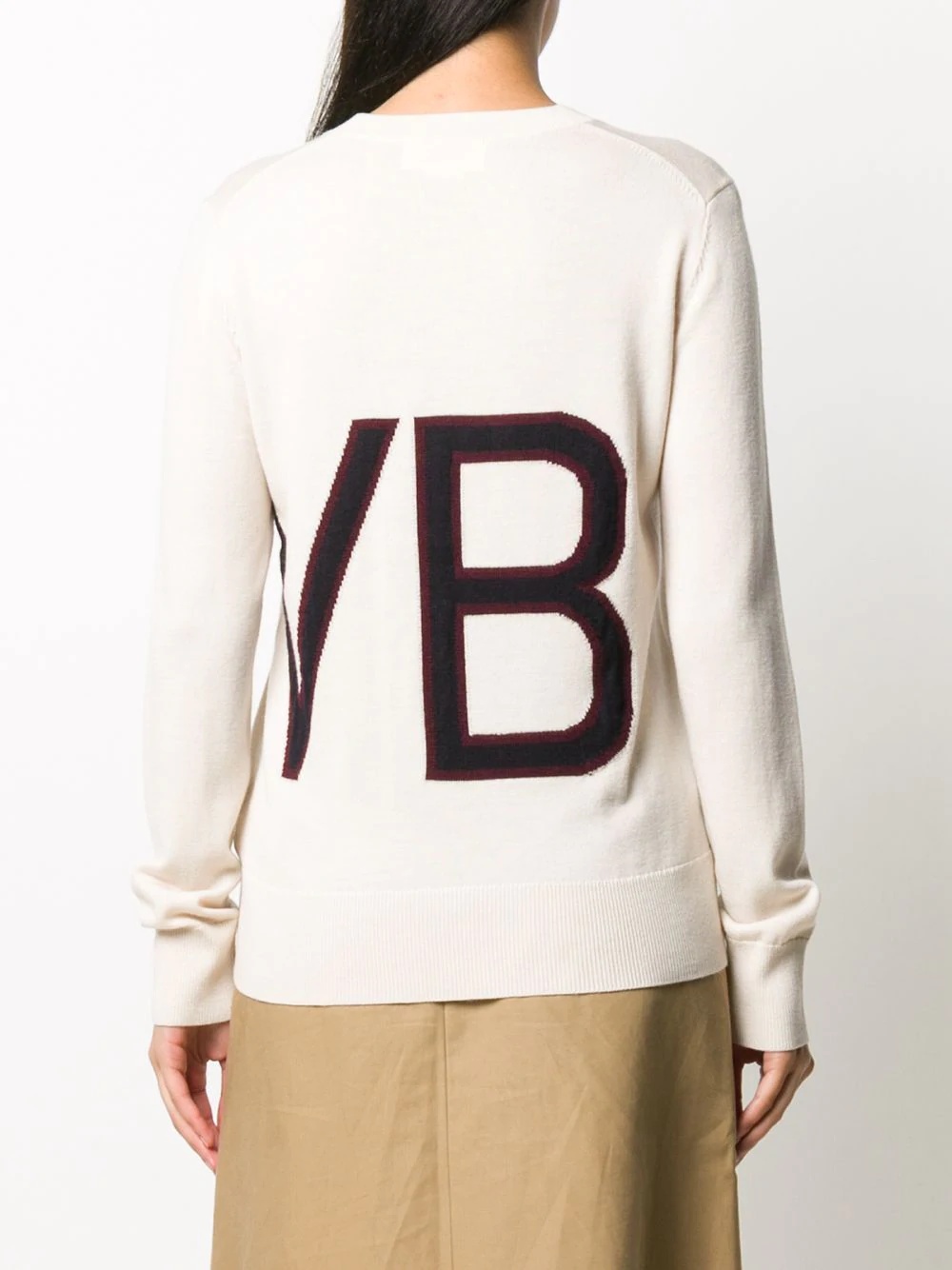 logo wool jumper - 4