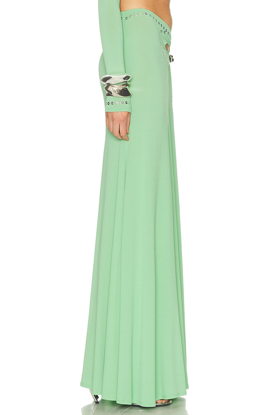Cut Out Long Skirt - 2