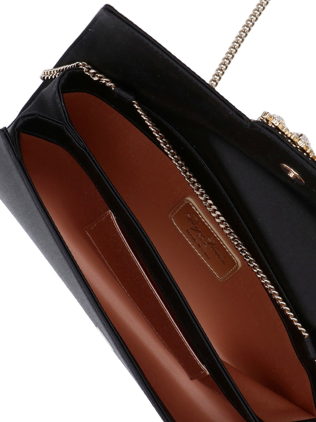 'EFFLORESCENCE' SATIN CLUTCH BAG - 4