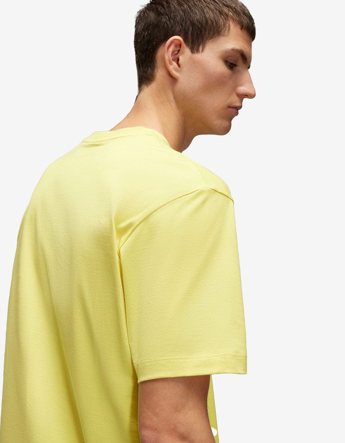 Y-3 Yellow Logo T-Shirt - 7