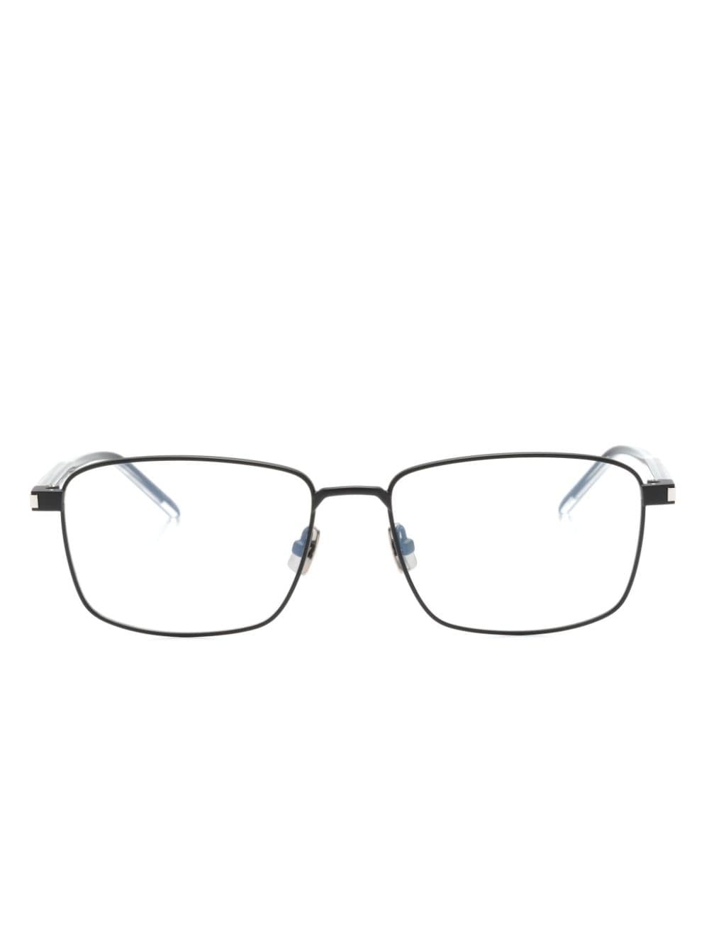 square-frame glasses - 1