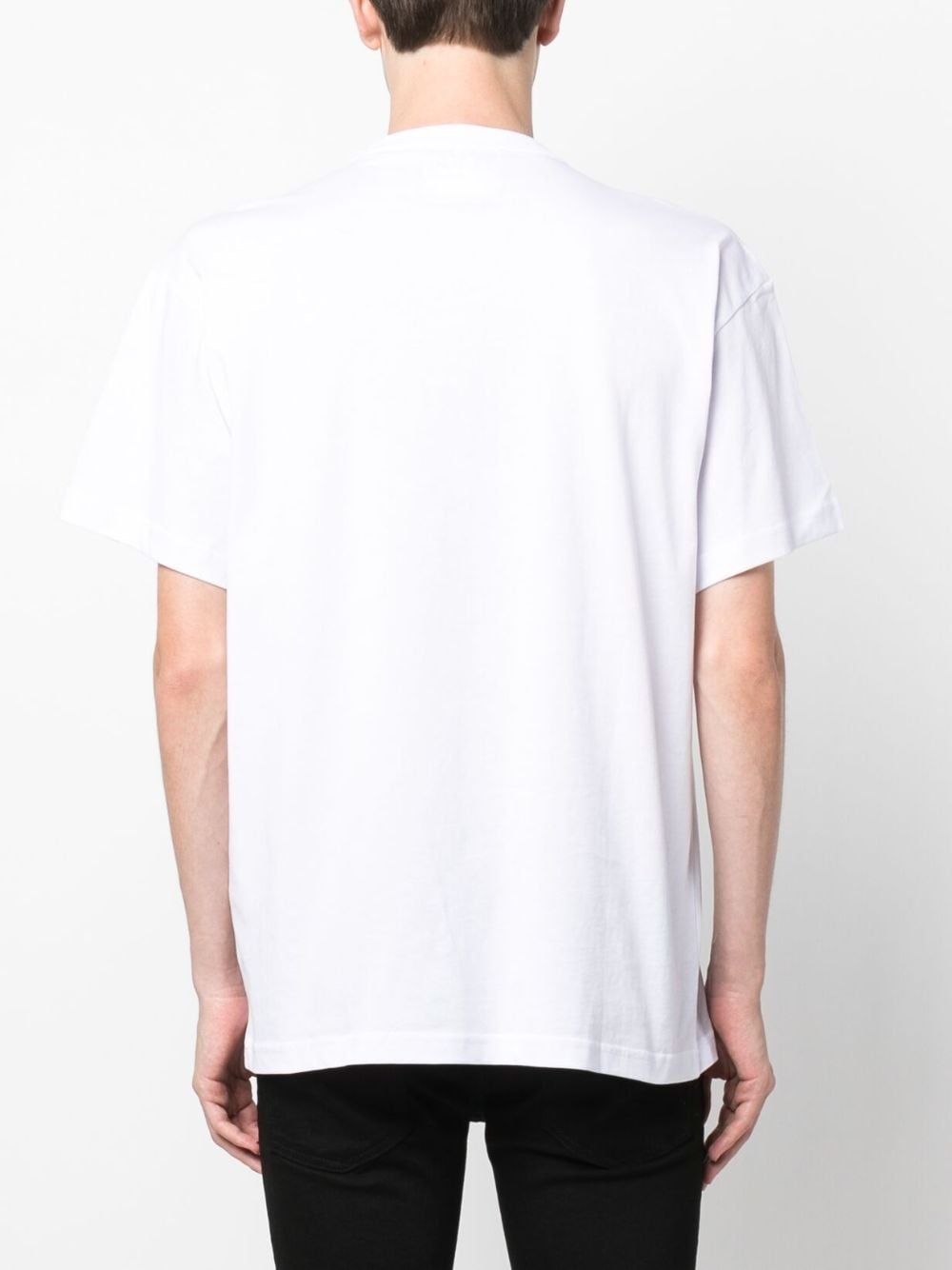logo-print cotton T-shirt - 4