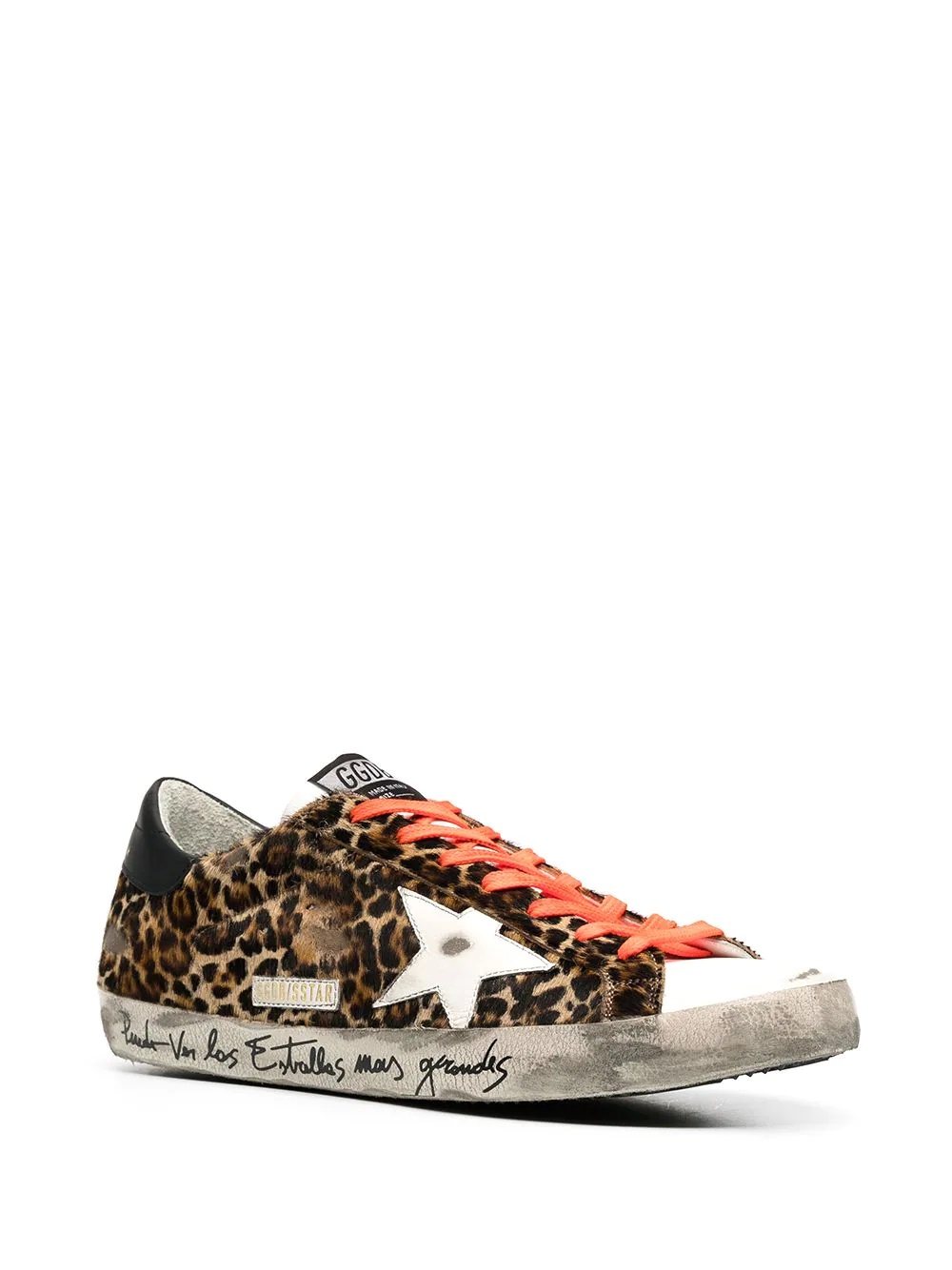 Superstar leopard-print sneakers - 2