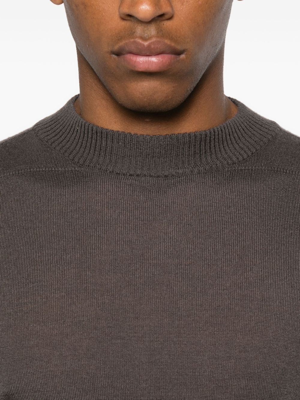 crew-neck cashmere sweater - 5