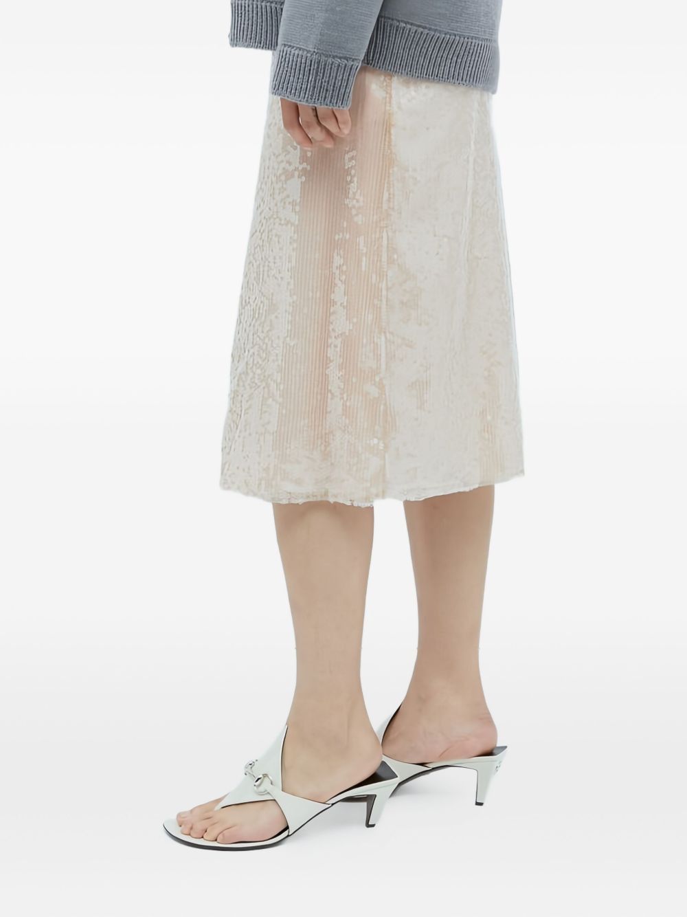 sequin midi skirt - 3