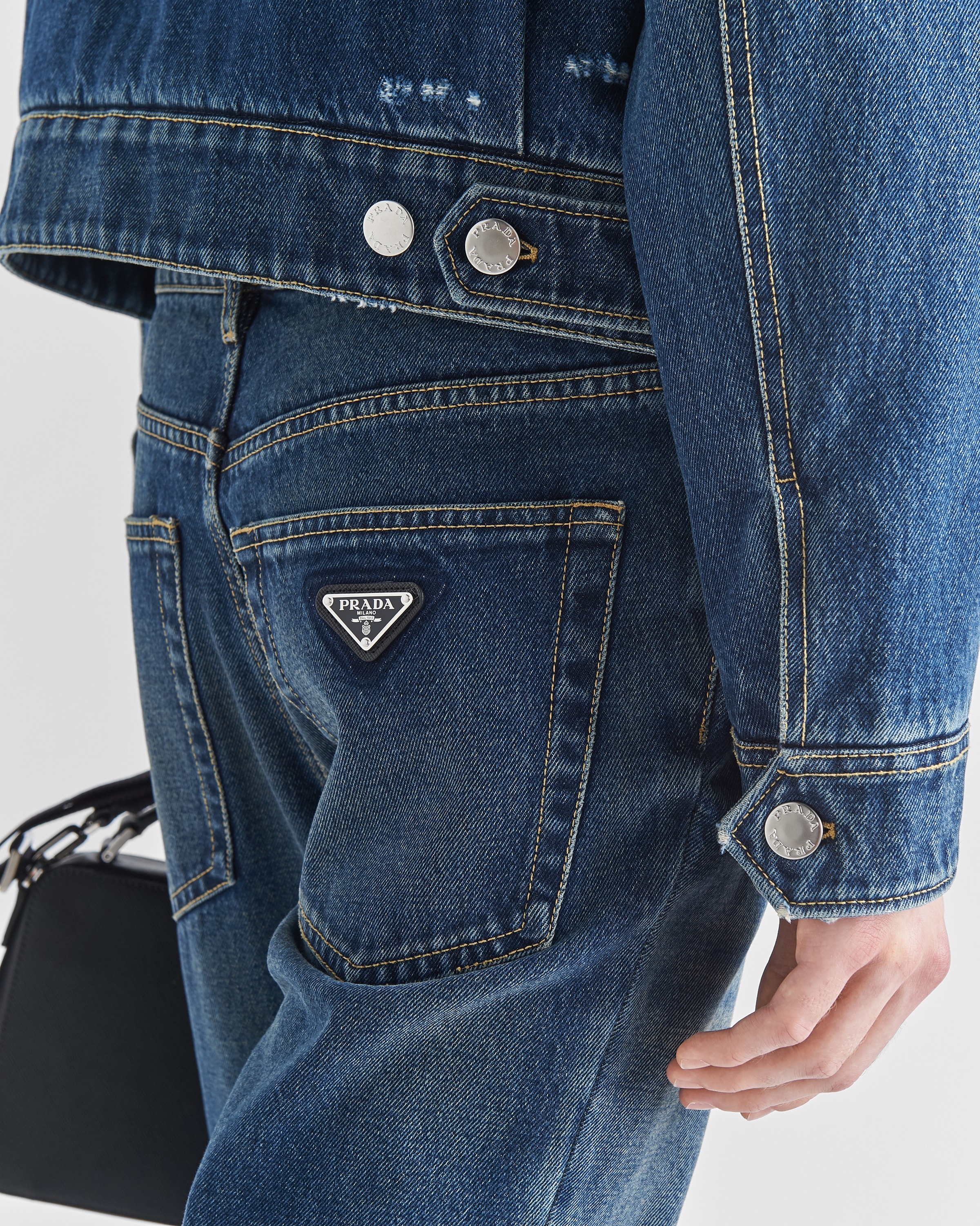 Five-pocket denim jeans - 3