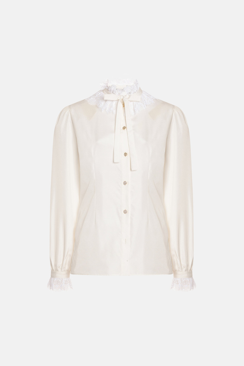 SILK POPLIN BLOUSE 1
