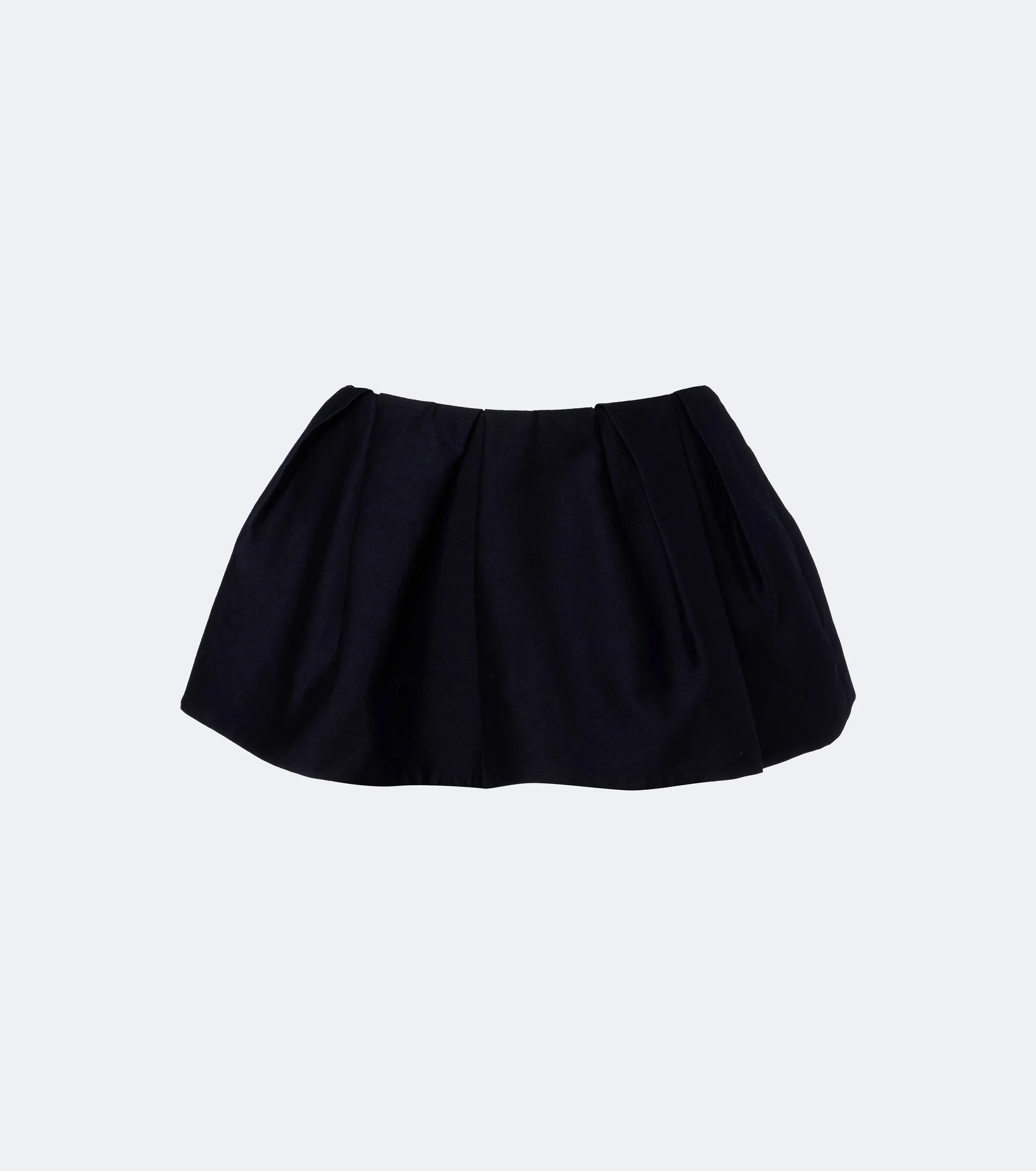 Pleated miniskirt - 1