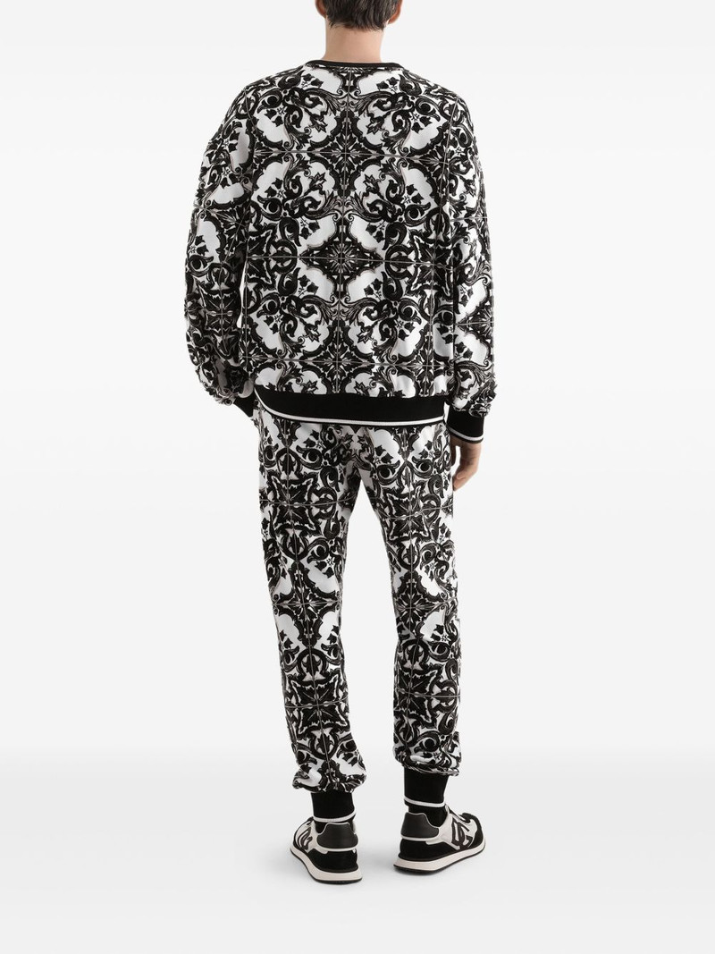 Majolica-print track pants 3