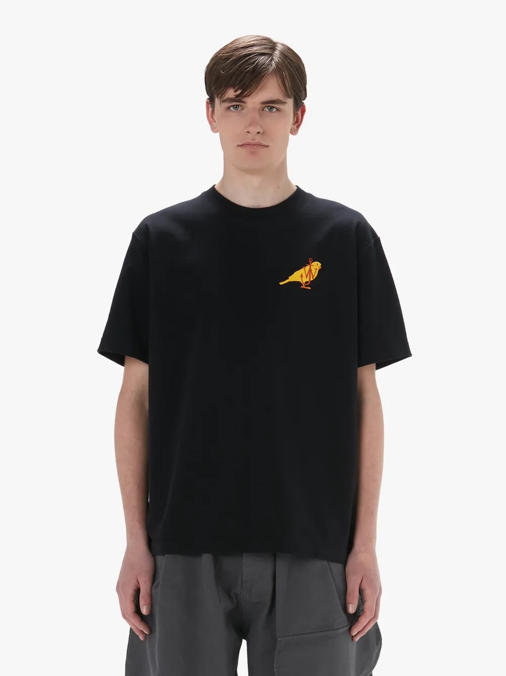T-SHIRT WITH CANARY EMBROIDERY - 2