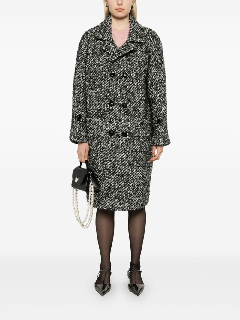 N°21 bouclé coat outlook