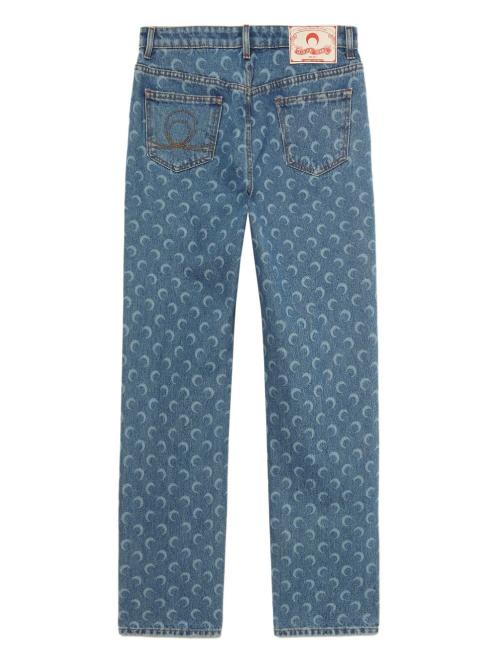 straight-leg trousers - 6
