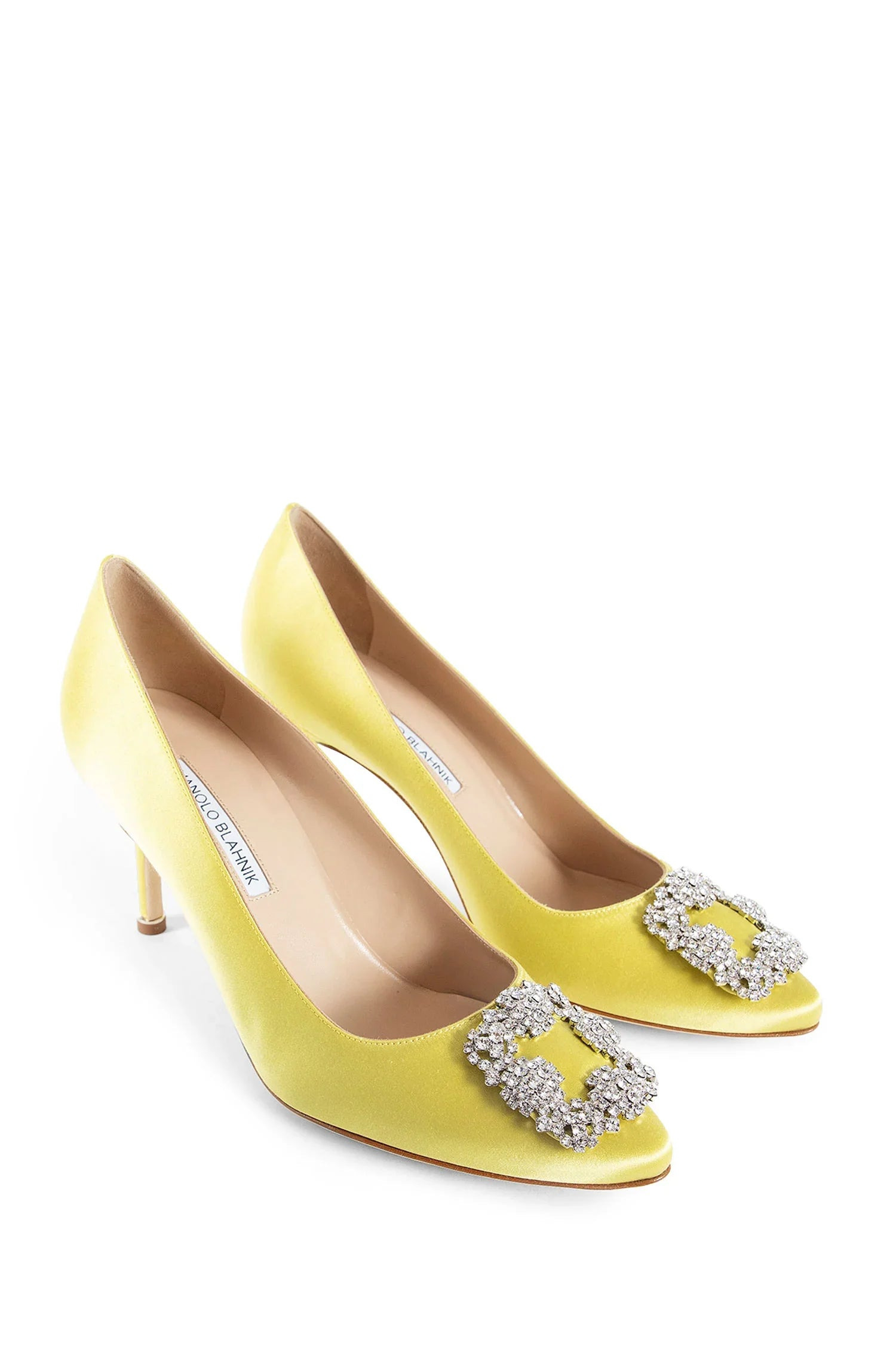 Hangisi-Satin-Jewel-Buckle-Pumps - 7