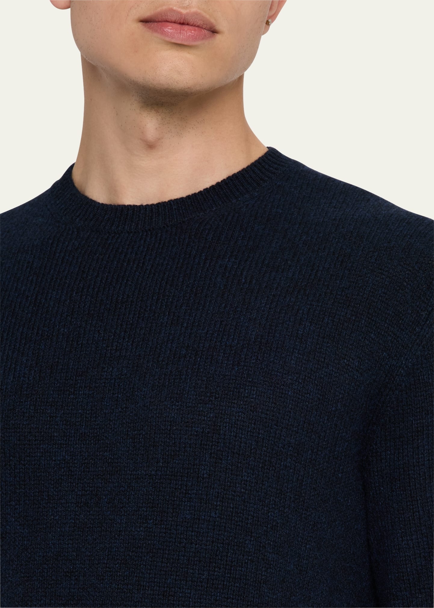 Men's Fobello Baby Cashmere Crewneck Sweater - 5