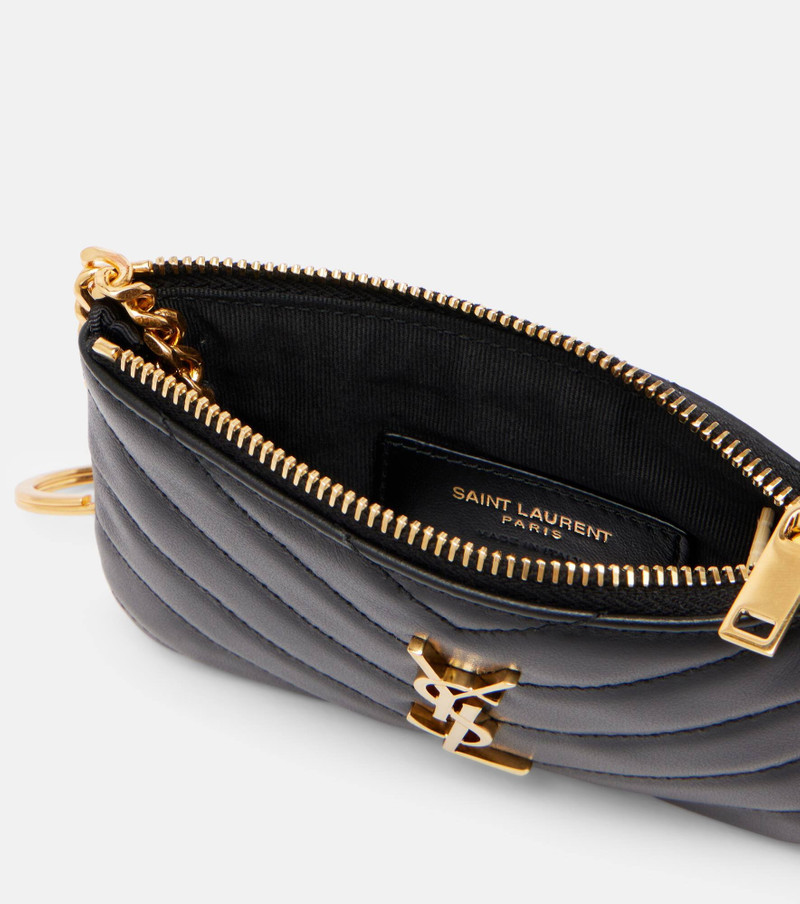 SAINT LAURENT Cassandre matelassé leather pouch outlook