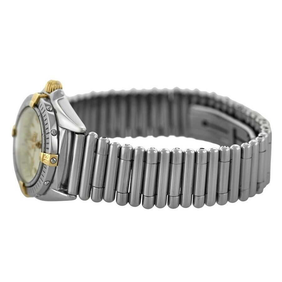 Pre-owned Breitling Callistino Quartz Gold Dial Ladies Watch B52345 - 6