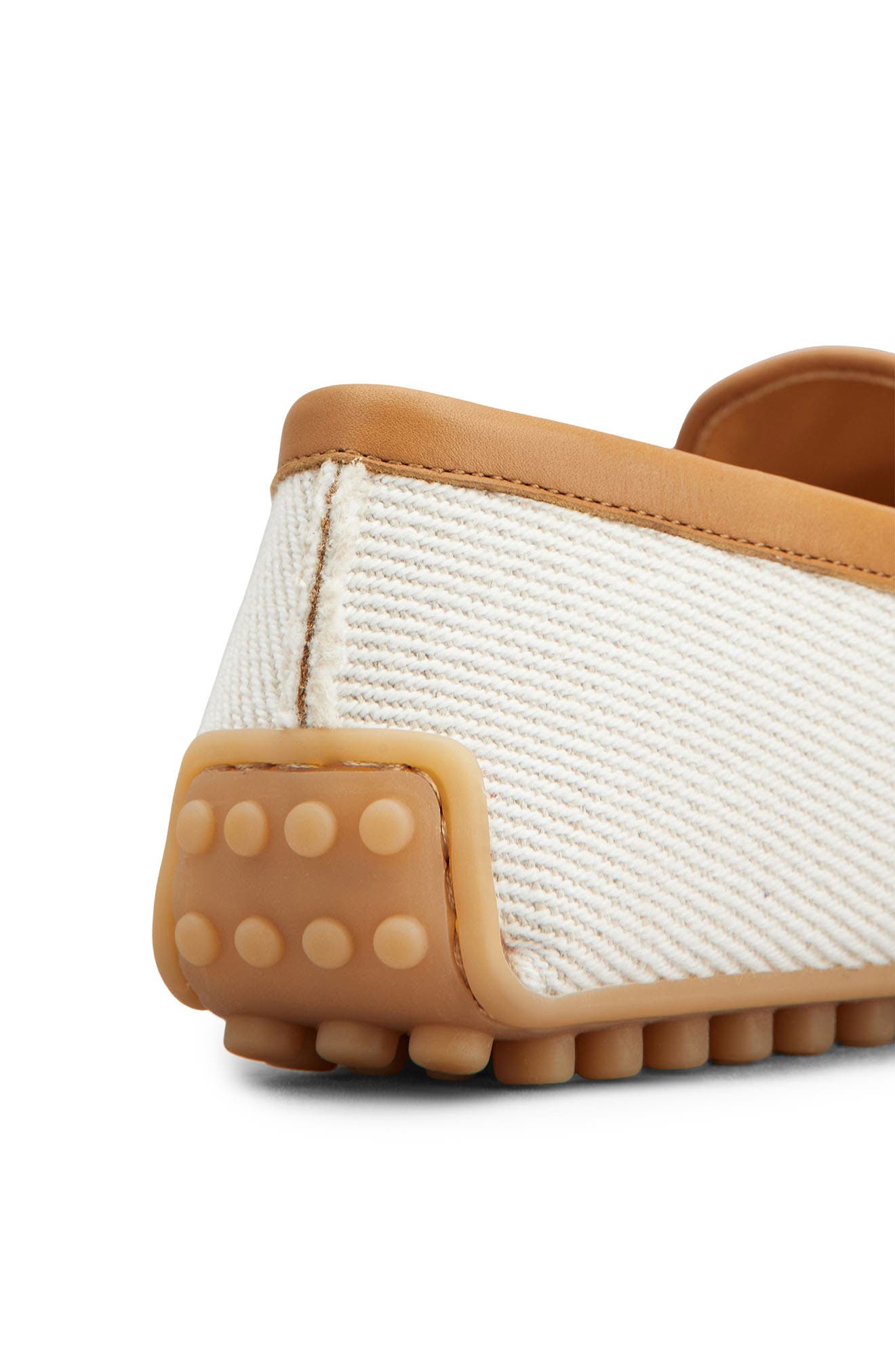 Tod's City Gommino Driving Shoe in Bianco Calce/Kenia at Nordstrom - 2