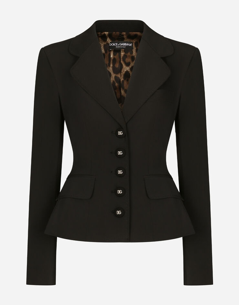 Technical gabardine Dolce jacket - 1