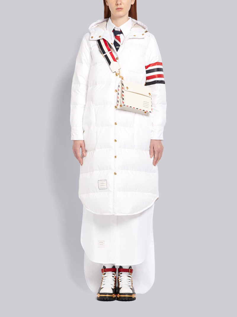 4-Bar-stripe hooded parka 4