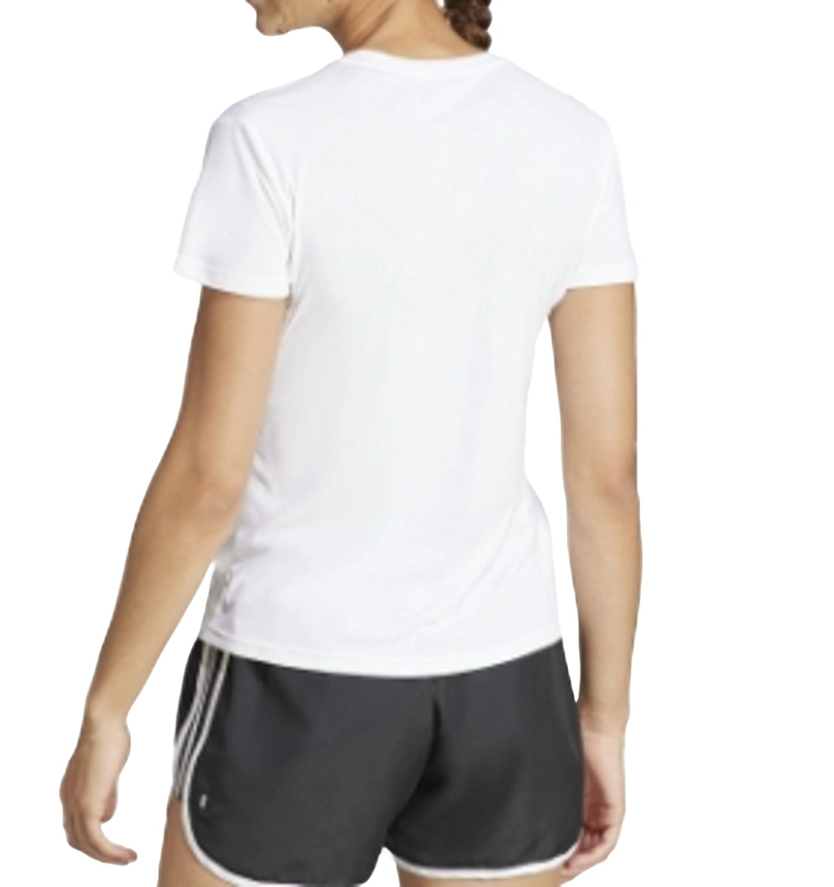 (WMNS) adidas Adizero Essentials Running T-Shirt 'White' IN1173 - 3