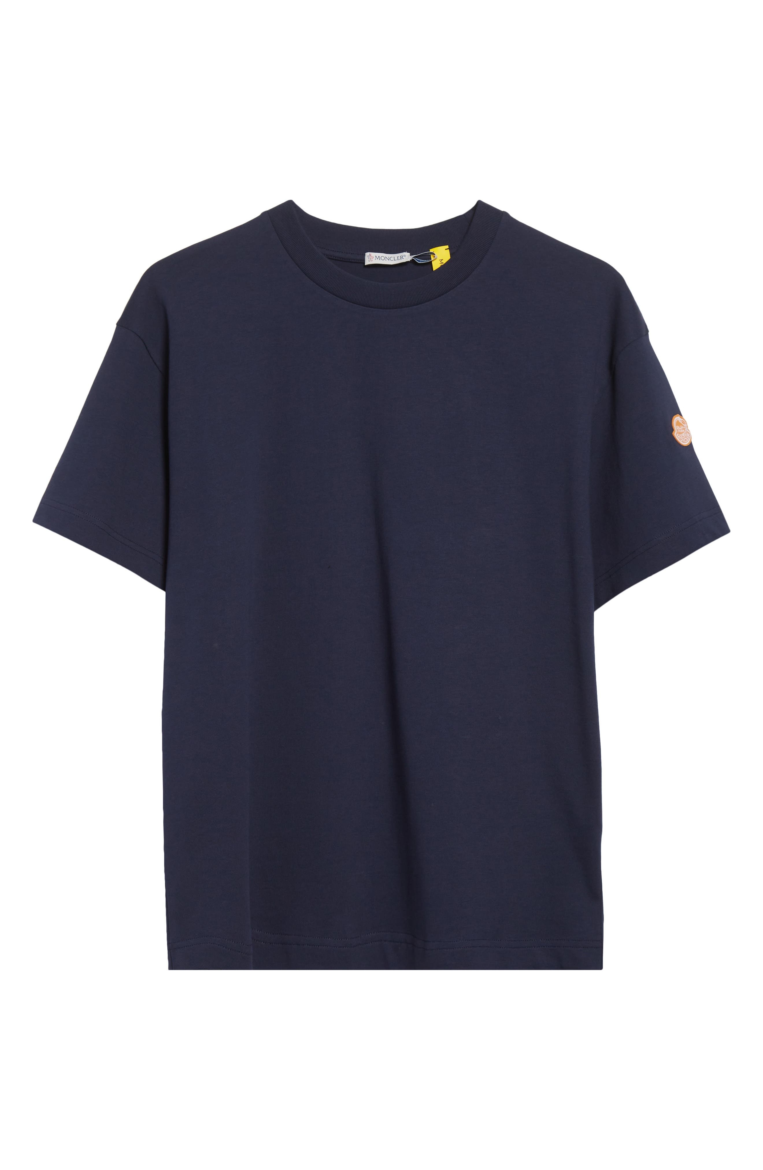 Moncler x Gilga Farm by Donald Glover Logo Patch T-Shirt in Navy at Nordstrom - 5